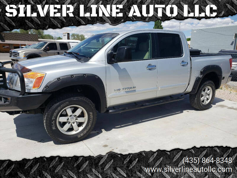 2008 Nissan Titan for sale at SILVER LINE AUTO LLC in Delta UT
