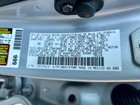 2013 Toyota Tacoma V6