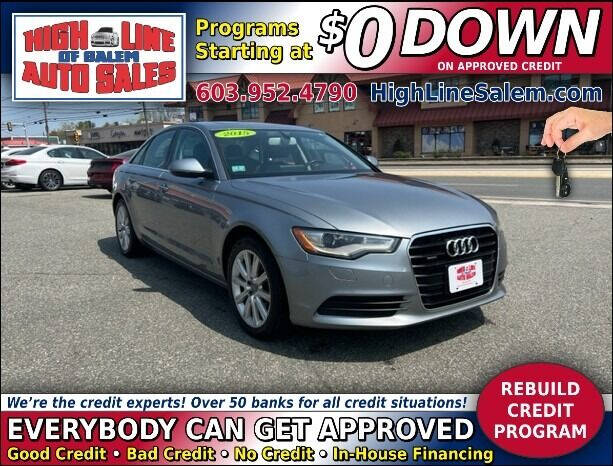 2015 Audi A6 for sale at High Line Auto Sales of Salem in Salem NH