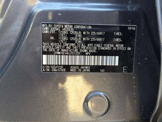 2017 Toyota RAV4 XLE