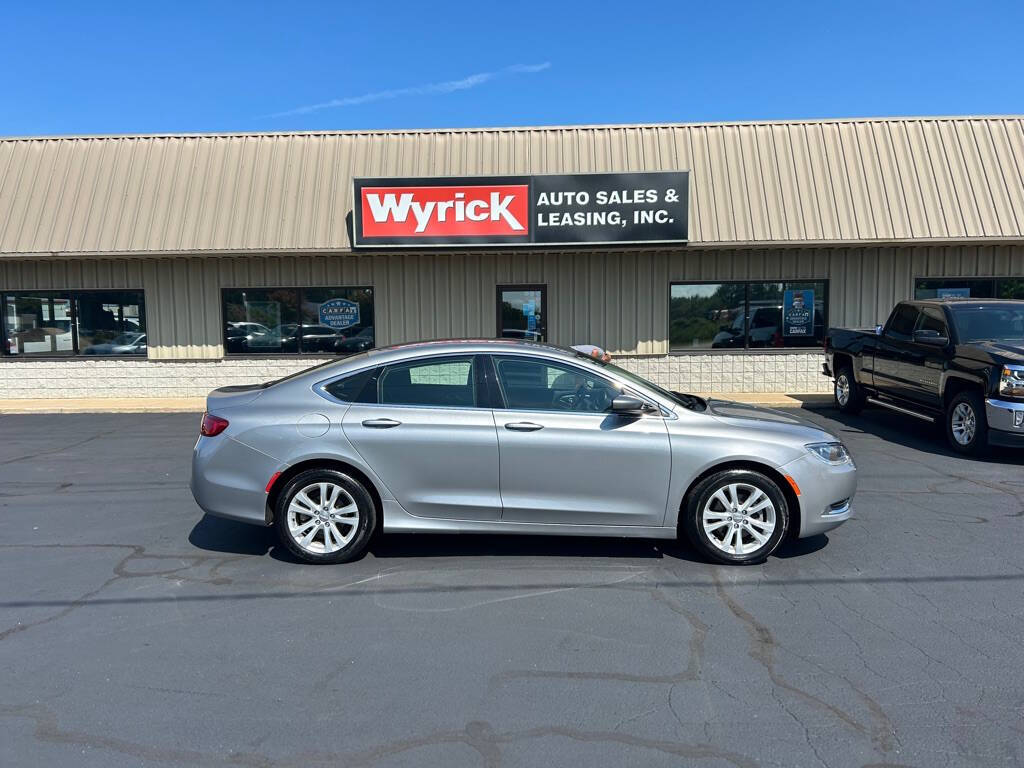 2015 Chrysler 200 for sale at Wyrick Auto Sales & Leasing Inc in Zeeland, MI