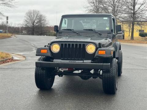 2001 Jeep Wrangler for sale at CarXpress in Fredericksburg VA