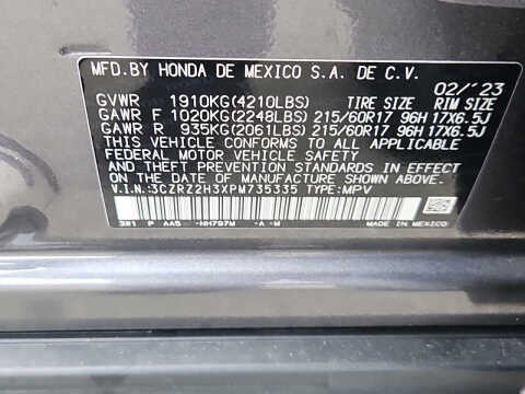 2023 Honda HR-V LX