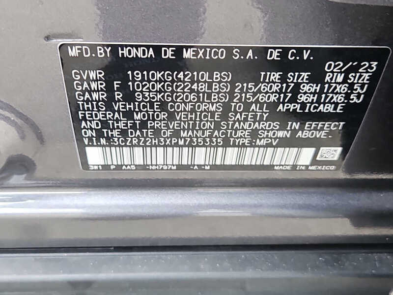 2023 Honda HR-V LX