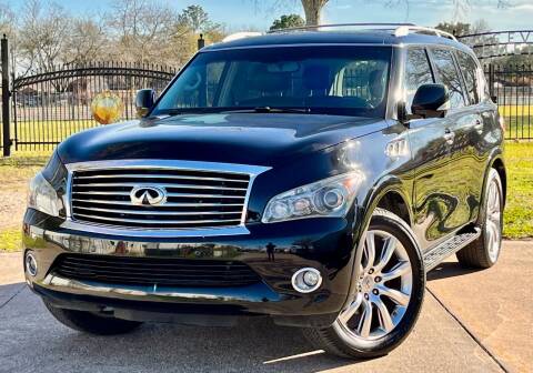 2013 Infiniti QX56 for sale at Texas Auto Corporation in Houston TX