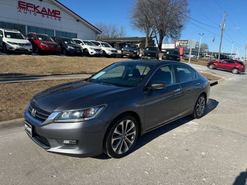 2014 Honda Accord for sale at Efkamp Auto Sales in Des Moines IA