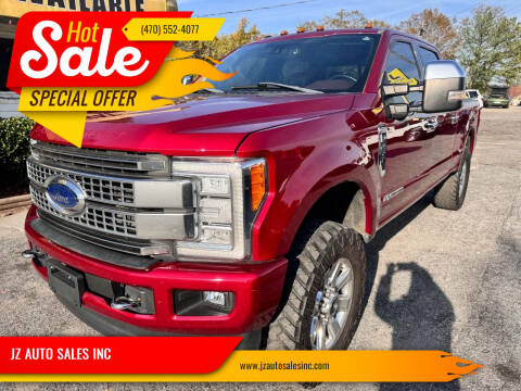 2017 Ford F-250 Super Duty for sale at JZ AUTO SALES INC in Marietta GA