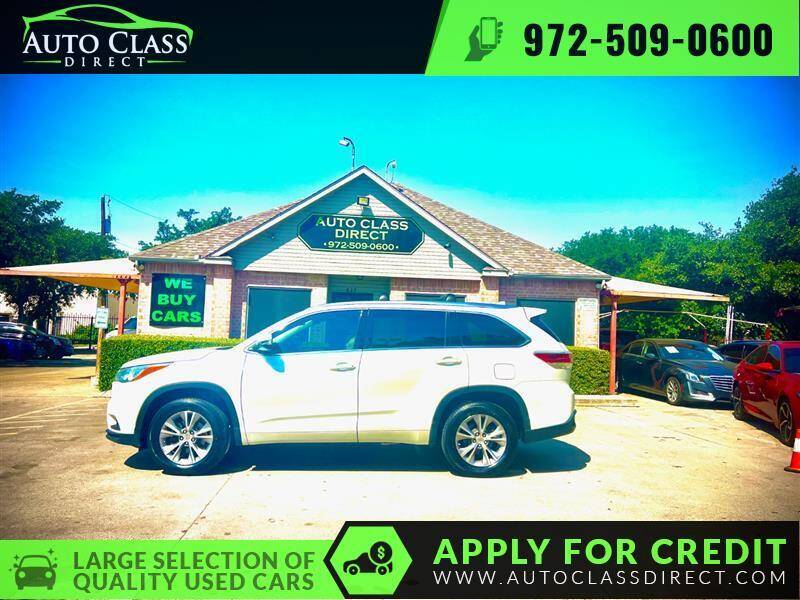 2015 Toyota Highlander for sale at Auto Class Direct in Plano TX