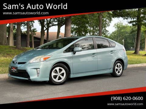 2014 Toyota Prius for sale at Sam's Auto World in Roselle NJ