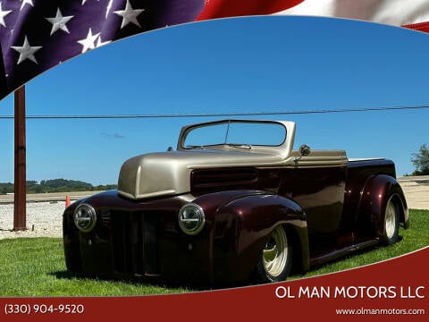 1947 Ford Roadster Pickup for sale at Ol Man Motors LLC - Cars/Trucks in Louisville OH