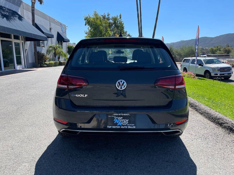 2019 Volkswagen e-Golf SEL Premium