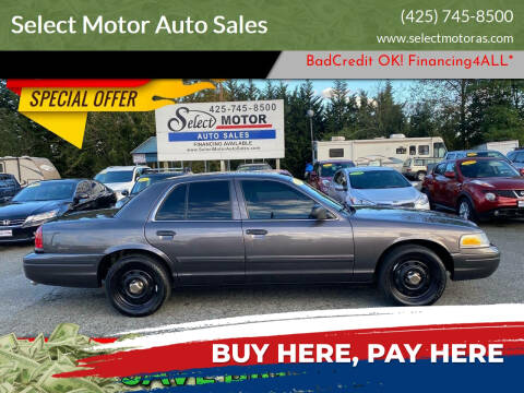 2011 Ford Crown Victoria for sale at Select Motor Auto Sales in Lynnwood WA