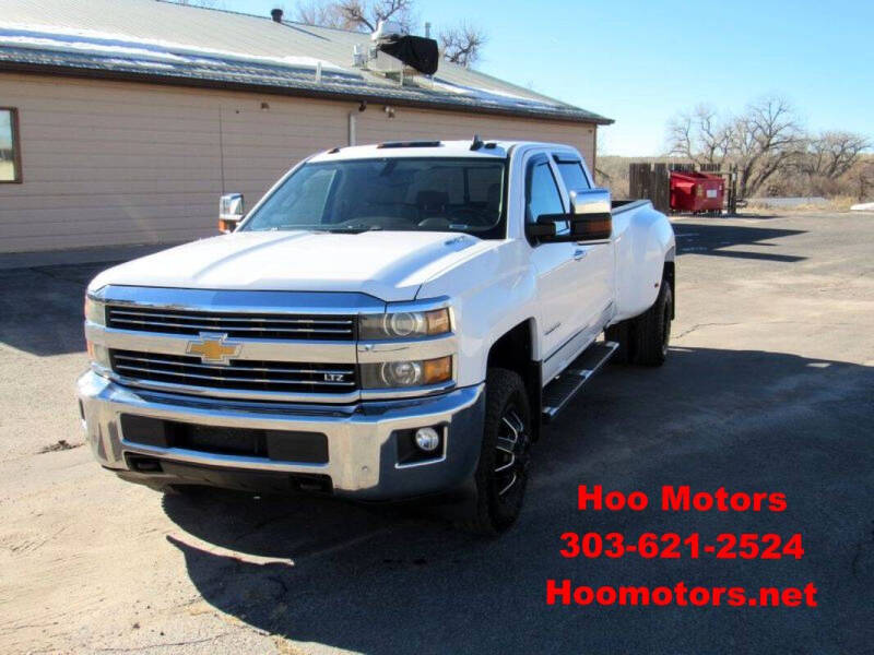 2016 Chevrolet Silverado 3500HD for sale at HOO MOTORS in Kiowa CO