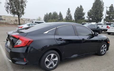 2019 Honda Civic for sale at Hidden Car Deals in Costa Mesa CA