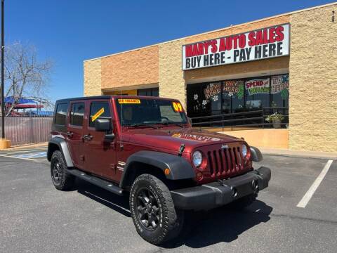 2009 Jeep Wrangler Unlimited for sale at Marys Auto Sales in Phoenix AZ