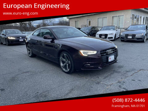 2014 Audi A5 for sale at European Engineering in Framingham MA