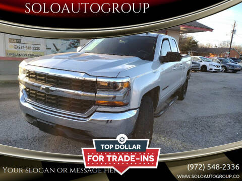 2019 Chevrolet Silverado 1500 LD for sale at SOLOAUTOGROUP in Mckinney TX