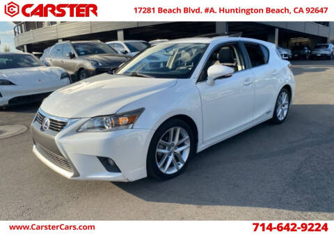 2015 Lexus CT 200h for sale at CARSTER in Huntington Beach CA