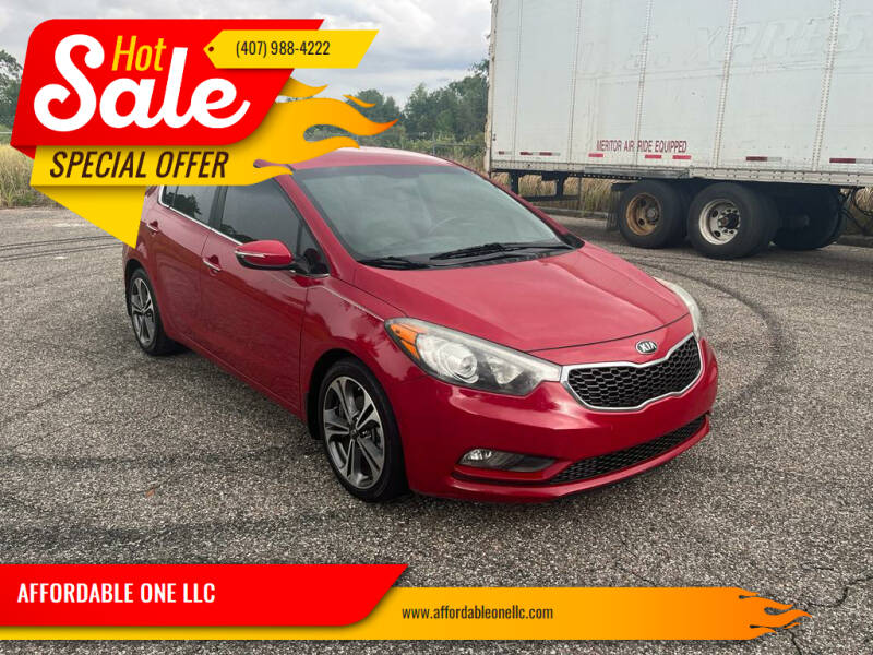 2015 Kia Forte for sale at AFFORDABLE ONE LLC in Orlando FL