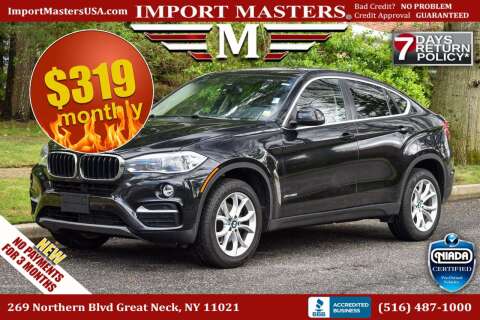 2015 BMW X6 for sale at Import Masters in Great Neck NY