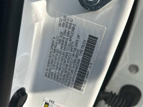 2022 Honda Ridgeline RTL