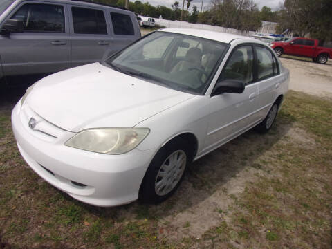 2005 Honda Civic for sale at BUD LAWRENCE INC in Deland FL