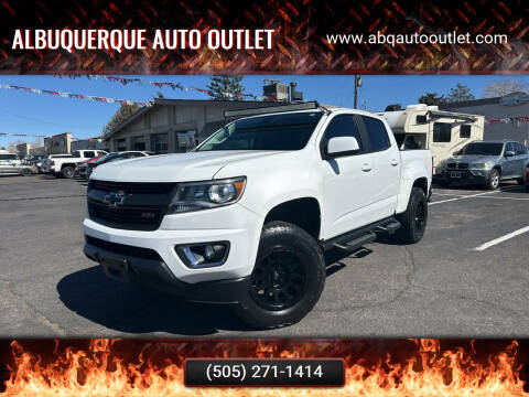2018 Chevrolet Colorado for sale at ALBUQUERQUE AUTO OUTLET in Albuquerque NM