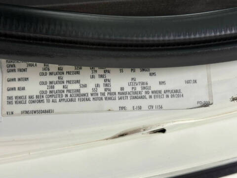 2014 Ford E-Series E-150