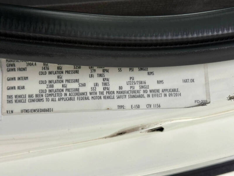 2014 Ford E-Series E-150