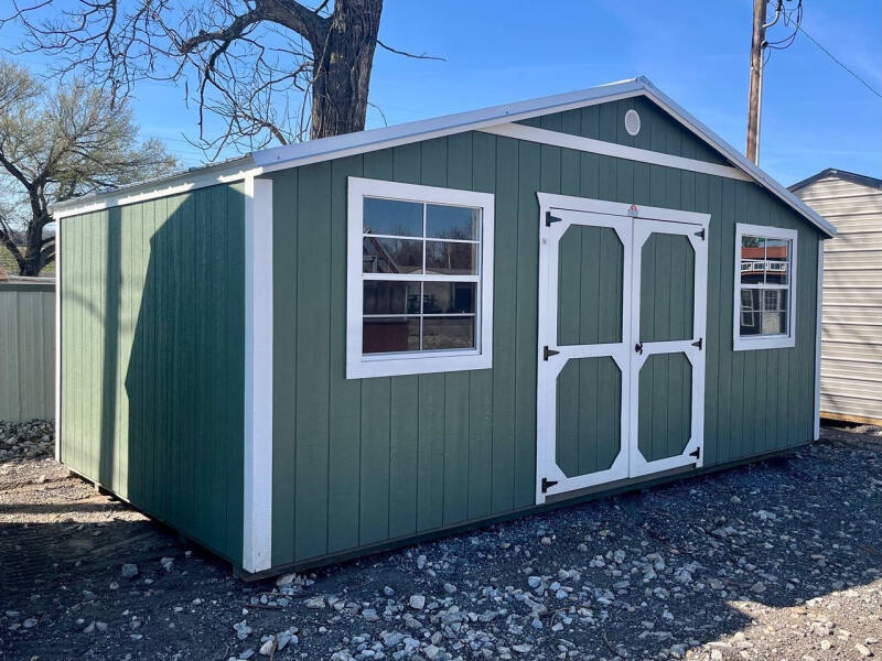 2023 Derksen 12x20 Economy Side Utility