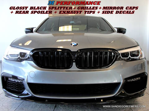 2019 BMW 5 Series for sale at SAN DIEGO BEEMERS in San Diego CA
