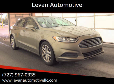 2013 Ford Fusion for sale at Levan Automotive in Largo FL