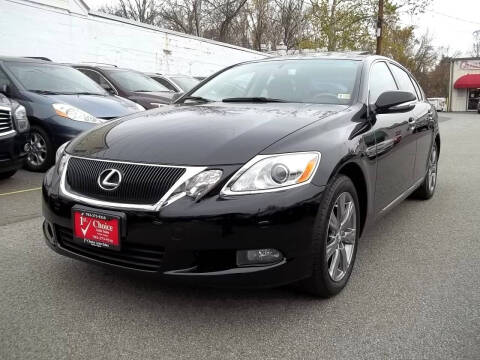 2009 Lexus GS 350 for sale at 1st Choice Auto Sales in Fairfax VA