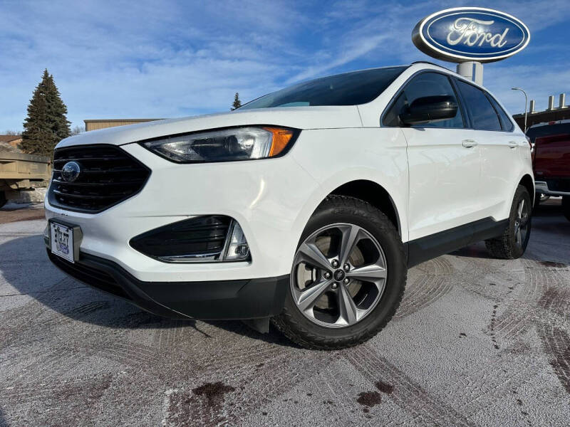 Used 2022 Ford Edge SEL with VIN 2FMPK4J9XNBB17096 for sale in Windom, Minnesota