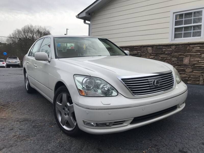 2005 Lexus LS 430 for sale at NO FULL COVERAGE AUTO SALES LLC in Austell GA