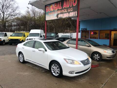 2012 Lexus ES 350 for sale at Global Auto Sales and Service in Nashville TN