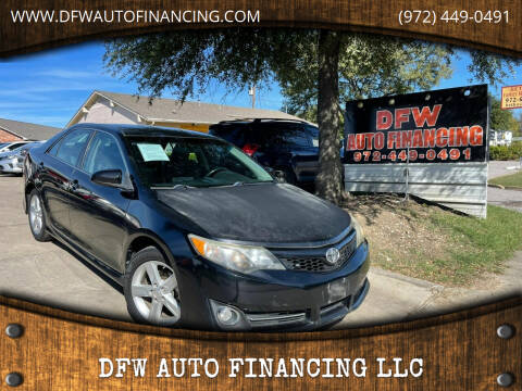 2014 Toyota Camry for sale at DFW AUTO FINANCING LLC in Dallas TX