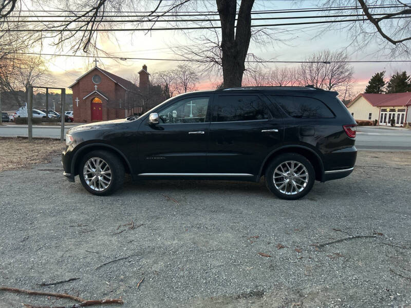 2014 Dodge Durango for sale at On Point Auto Center in Roxboro NC