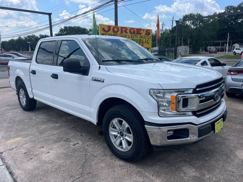 2018 Ford F-150 for sale at JORGE'S MECHANIC SHOP & AUTO SALES in Houston TX