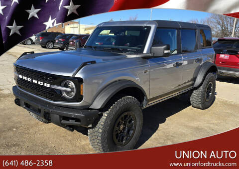 2022 Ford Bronco for sale at Union Auto in Union IA