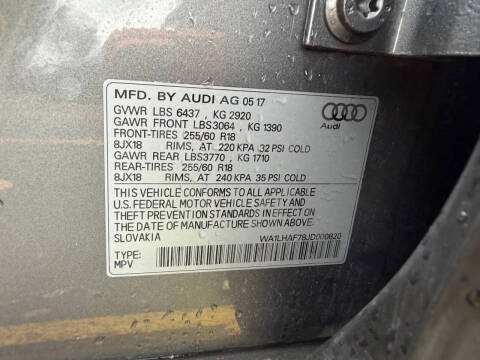 2018 Audi Q7 2.0T quattro Premium Plus