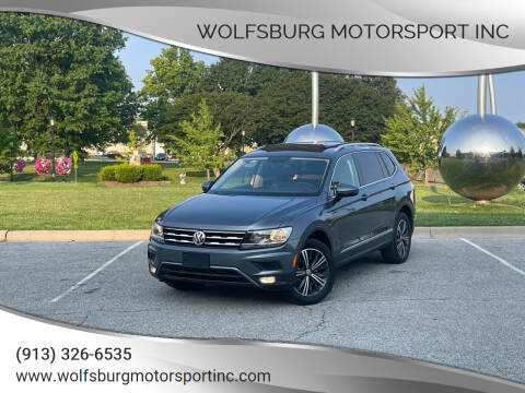 2018 Volkswagen Tiguan for sale at WOLFSBURG MOTORSPORT INC in Shawnee KS