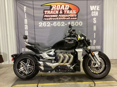 2021 Triumph Rocket 3 GT Phantom Black for sale at Road Track and Trail in Big Bend WI