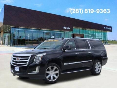 2018 Cadillac Escalade ESV for sale at BIG STAR CLEAR LAKE - USED CARS in Houston TX