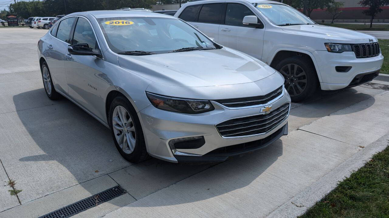 2016 Chevrolet Malibu for sale at ORCHARD LAKE AUTO SALES INC in Farmington Hills, MI