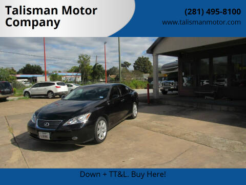 2007 Lexus ES 350 for sale at Talisman Motor Company in Houston TX