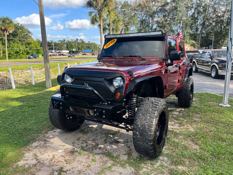 2010 Jeep Wrangler Unlimited for sale at Motor Car Concepts II in Orlando FL