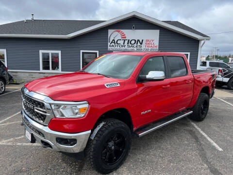 2022 RAM 1500 for sale at Action Motor Sales in Gaylord MI