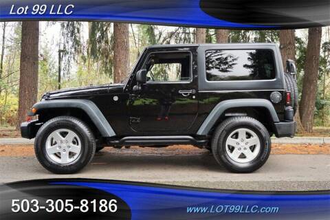 2016 Jeep Wrangler for sale at LOT 99 LLC in Milwaukie OR