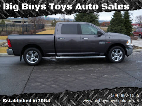 2016 RAM 1500 for sale at Big Boys Toys Auto Sales in Spokane Valley WA